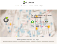 Tablet Screenshot of bilginleras.com